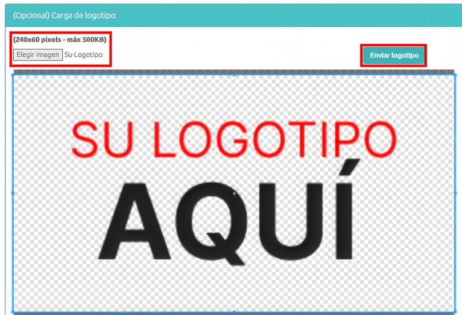Alterar o Logotipo P3 - ES