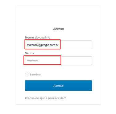 acesso